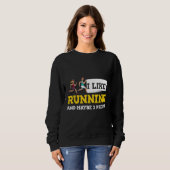 Grappig Running Gift Halve Marathon Ultra Runner R Trui (Voorkant volledig)