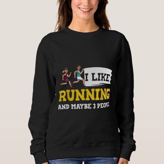 Grappig Running Gift Halve Marathon Ultra Runner R Trui (Voorkant)