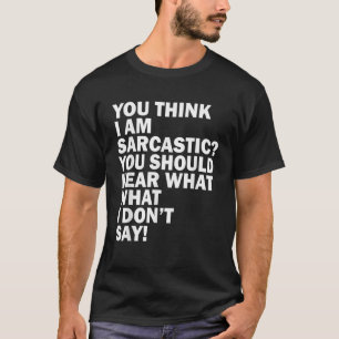 Grappig s voor mannen vrouwen volwassen dark humor t-shirt