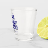 Grappig Saint Mulligan Golf Club Levenslang Lid Shot Glas (Rechts)