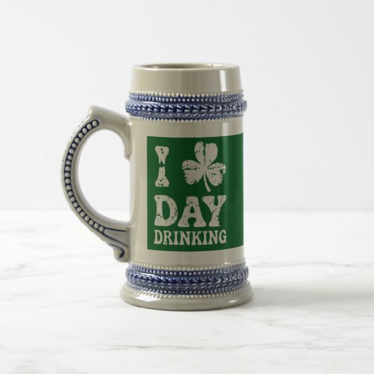 Grappig Saint Patricks Day Feest St Pats Grappige  Bierpul (Links)
