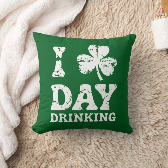 Grappig Saint Patricks Day Feest St Pats Grappige  Kussen (Deken)