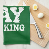 Grappig Saint Patricks Day Feest St Pats Grappige  Theedoek (Quarter Fold)