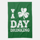 Grappig Saint Patricks Day Feest St Pats Grappige  Theedoek (Verticaal)