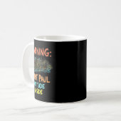 Grappig Saint Paul Minnesota Night Skyline T Koffiemok (Voorkant links)