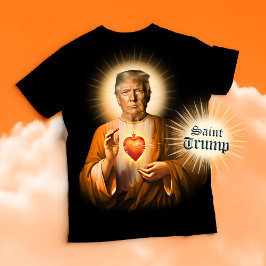 Grappig Saint Trump gebed T-shirt