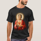 Grappig Saint Trump gebed T-shirt (Voorkant)