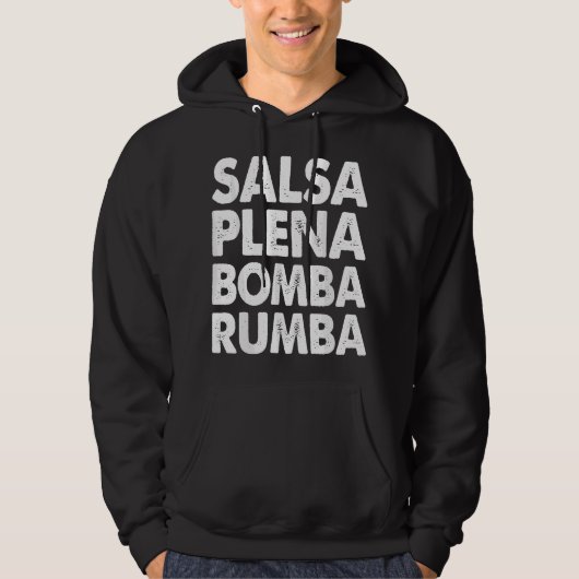 Grappig Salsa Dans T-shirt Vrouwen Salsa Plena Bom (Voorkant)