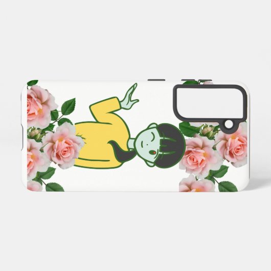 Grappig Samsung Galaxy Hoesje (Achterkant horizontaal)