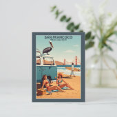 Grappig San Francisco Briefkaart (Staand voorkant)