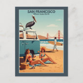 Grappig San Francisco Briefkaart (Voorkant)
