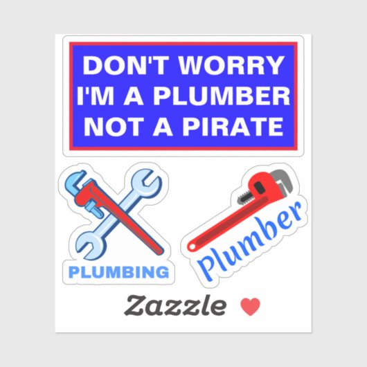 Grappig sanitair Gezegde Sticker (Vel)