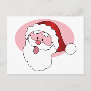 Grappig Santa custom briefkaart