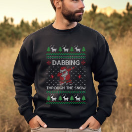 Grappig Santa Dabbing Lelijke Kerstmis Trui