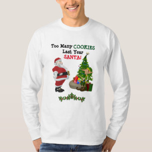 Grappig Santa Elf Mannen T-shirt