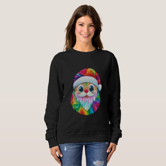 Grappig Santa Hat Karakter T-shirt (Voorkant volledig)