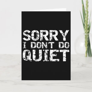 Grappig Sarcasisch Luid Cadeau Voor Mannen Sorry I Kaart