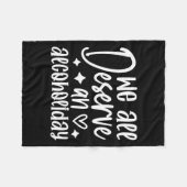 Grappig Sarcasme Alcohol Drinken Offensief Fleece Deken (Voorkant (Horizontaal))