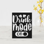 Grappig Sarcasme Alcohol Drinken Offensief Kaart (Gele Bloem)