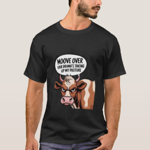 Grappig Sarcasme Dier Ironische Koe Ontwerp T-shirt