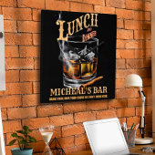 Grappig Sarcasme Drink Humor  Vierkante Klok