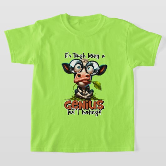 Grappig sarcasme geniale woordkunst t-shirt (Laagn)