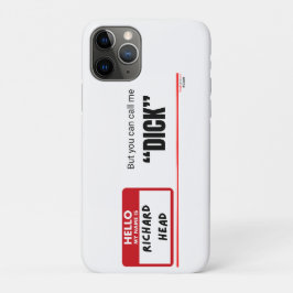 Grappig Sarcasme — Hallo Mijn Naam Is Richard Hoof Case-Mate iPhone Case