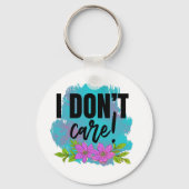 grappig sarcasme interesseert woordkunst niet sleutelhanger (Voorkant)