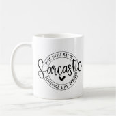 Grappig Sarcasme  Koffiemok (Links)