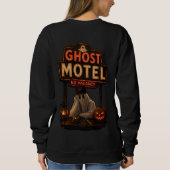Grappig Sarcasme Leeft Helaas Halloween Trui (Achterkant)