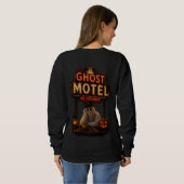 Grappig Sarcasme Leeft Helaas Halloween Trui (Achterkant volledig)