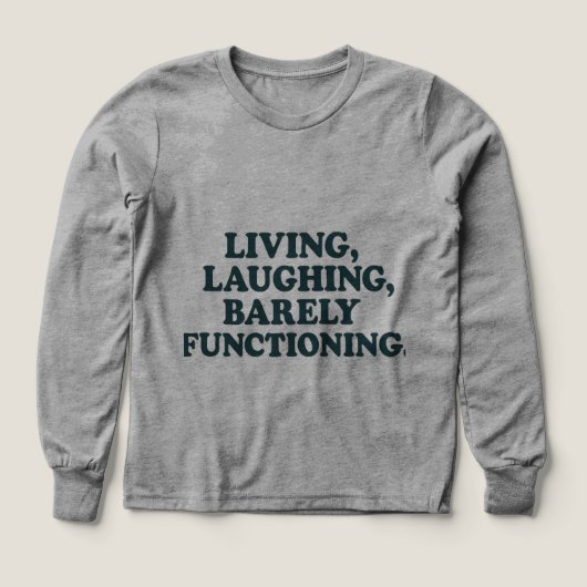 Grappig Sarcasme Mental Health T-shirt (Voorkant)