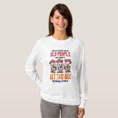 Grappig sarcasme oude mensen woordkunst t-shirt (Voorkant volledig)