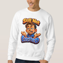 Grappig Sarcasme Reactieontwerp – Droge Humor Stij Trui