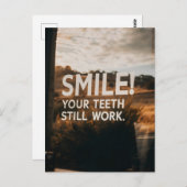 Grappig Sarcasme Verjaardag Oudere Leeftijd Briefkaart (Voorkant / Achterkant)