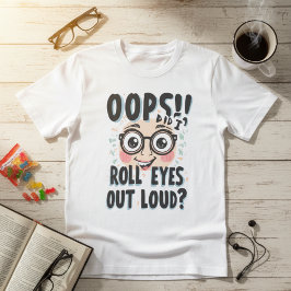 Grappig Sarcastisch Cartoon – Pastelkleurig Humori T-shirt