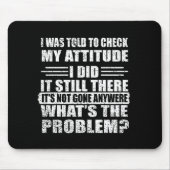 Grappig sarcastisch citaat humor sarcasme introver muismat (Voorkant)