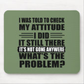 Grappig sarcastisch citaat humor sarcasme introver muismat (Voorkant)