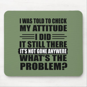 Grappig sarcastisch citaat humor sarcasme introver muismat