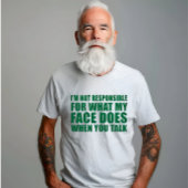 Grappig sarcastisch citaat humor sarcasme introver t-shirt