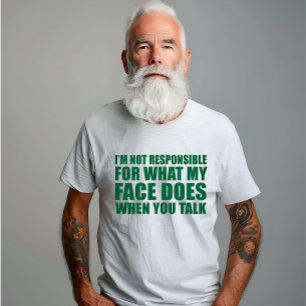 Grappig sarcastisch citaat humor sarcasme introver t-shirt