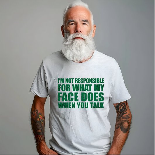 Grappig sarcastisch citaat humor sarcasme introver t-shirt