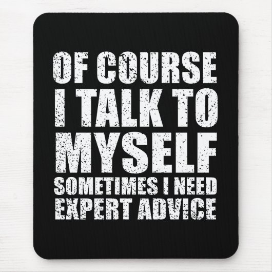 Grappig sarcastisch citaat humor sarcasme muismat (Voorkant)