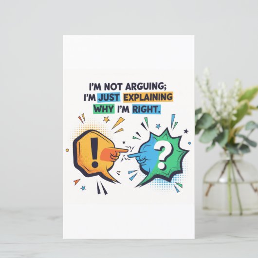 Grappig sarcastisch citaat teken - ik ben niet ruz (Staand voorkant)