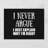 Grappig sarcastisch citaat volwassen humor sarcasm feestdagenkaart (Voorkant)