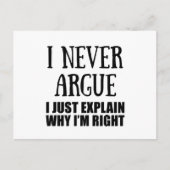 Grappig sarcastisch citaat volwassen humor sarcasm feestdagenkaart (Voorkant)