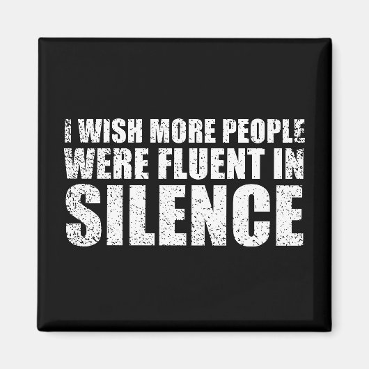 Grappig sarcastisch citaat volwassen humor sarcasm magneet (Voorkant)