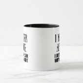 Grappig sarcastisch citaat volwassen humor sarcasm mok (Midden)