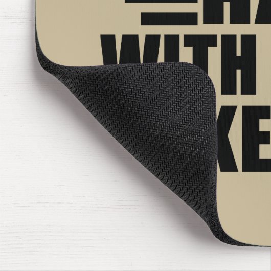 Grappig sarcastisch citaat volwassen humor sarcasm muismat (Hoek)