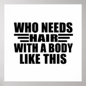 Grappig sarcastisch citaat volwassen humor sarcasm poster (Voorkant)